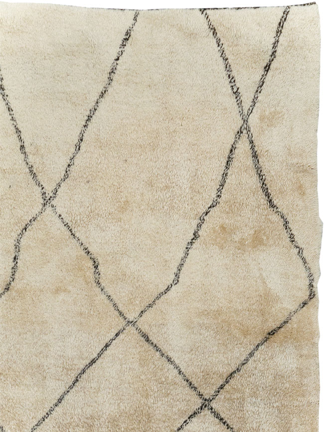 Modern Moroccan Square Room Size Carpet, No.32008 - Gss