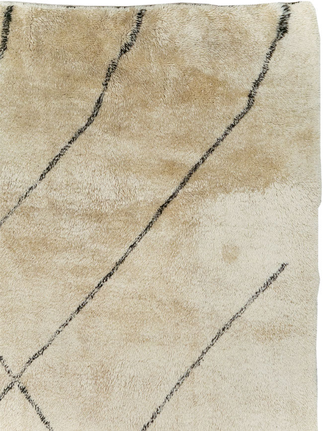 Modern Moroccan Square Room Size Carpet, No.32008 - Gss