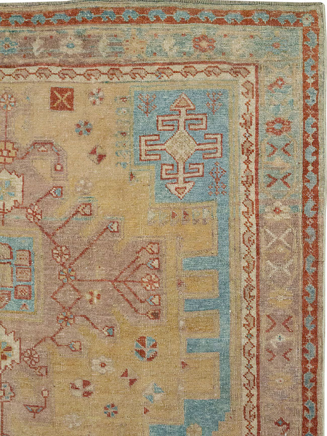 Vintage Persian Kurdish Runner, No.32022 - Gss