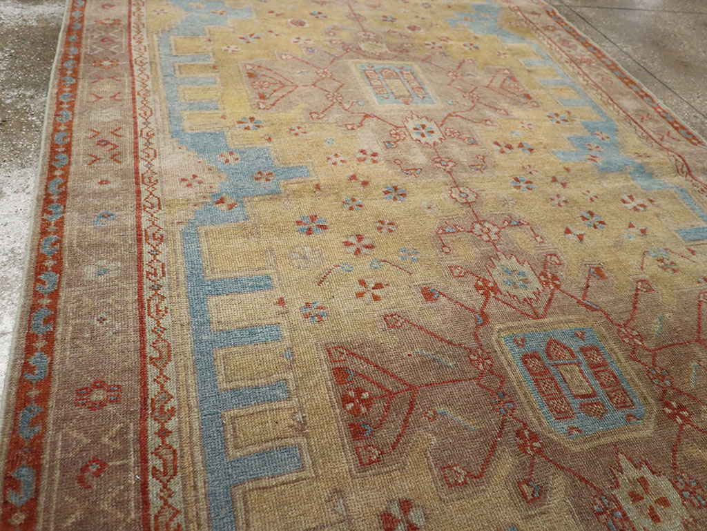 Vintage Persian Kurdish Runner, No.32022 - Gss