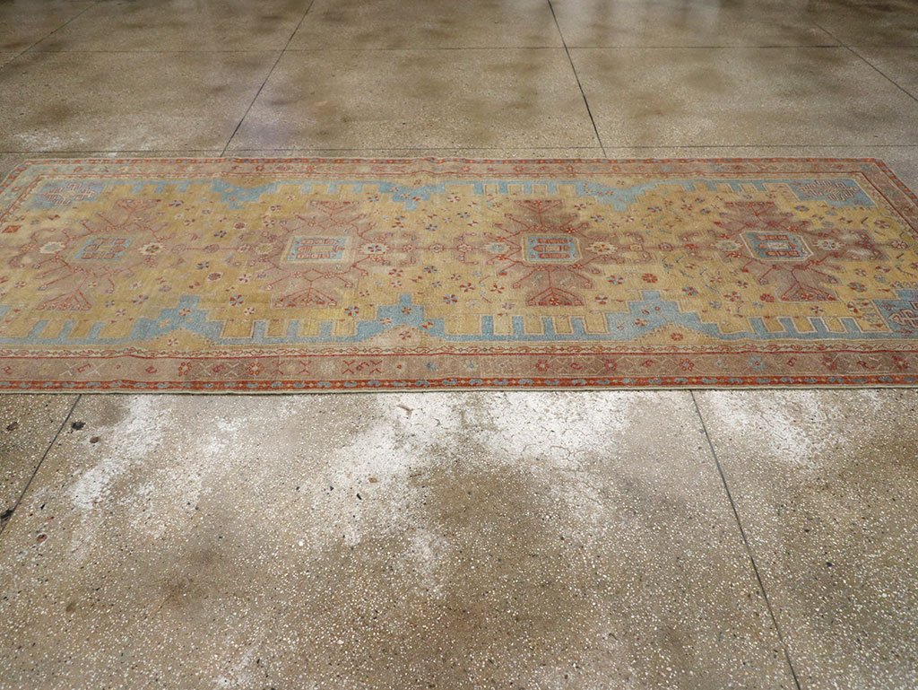 Vintage Persian Kurdish Runner, No.32022 - Gss