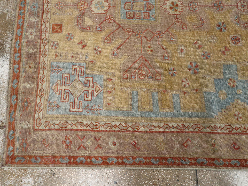 Vintage Persian Kurdish Runner, No.32022 - Gss