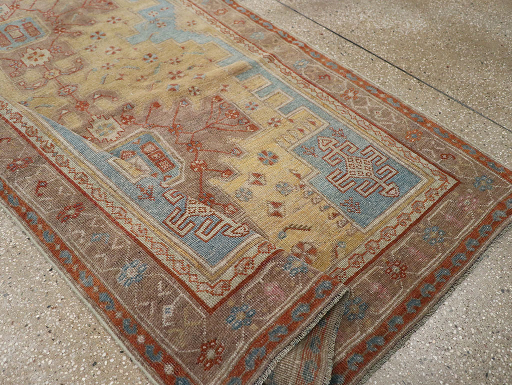 Vintage Persian Kurdish Runner, No.32022 - Gss