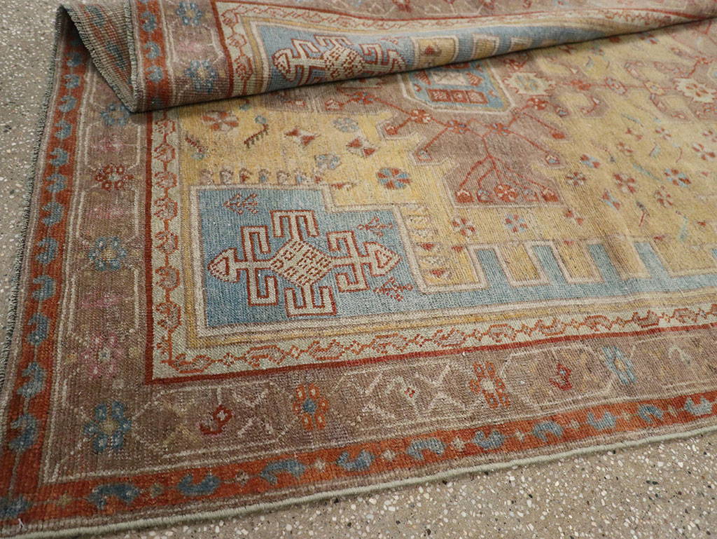 Vintage Persian Kurdish Runner, No.32022 - Gss