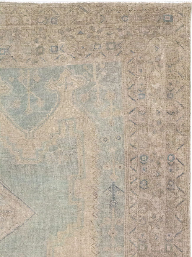 Vintage Persian Afshar Accent Rug, No.32025 - Gss