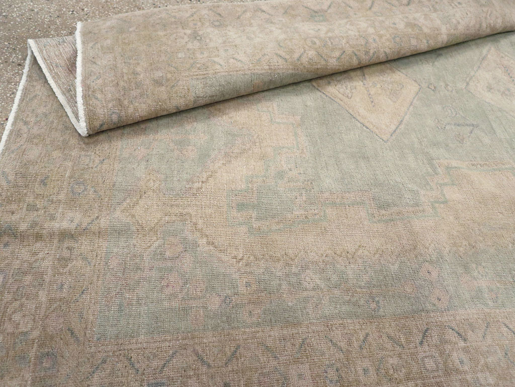 Vintage Persian Afshar Accent Rug, No.32025 - Gss