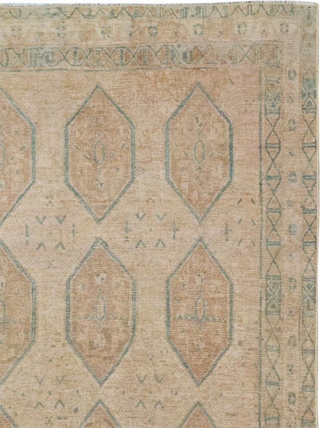 Vintage Persian Afshar Accent Rug, No.32026 - Gss