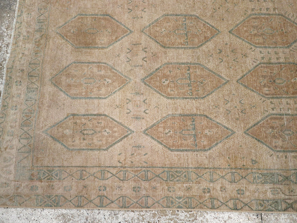 Vintage Persian Afshar Accent Rug, No.32026 - Gss