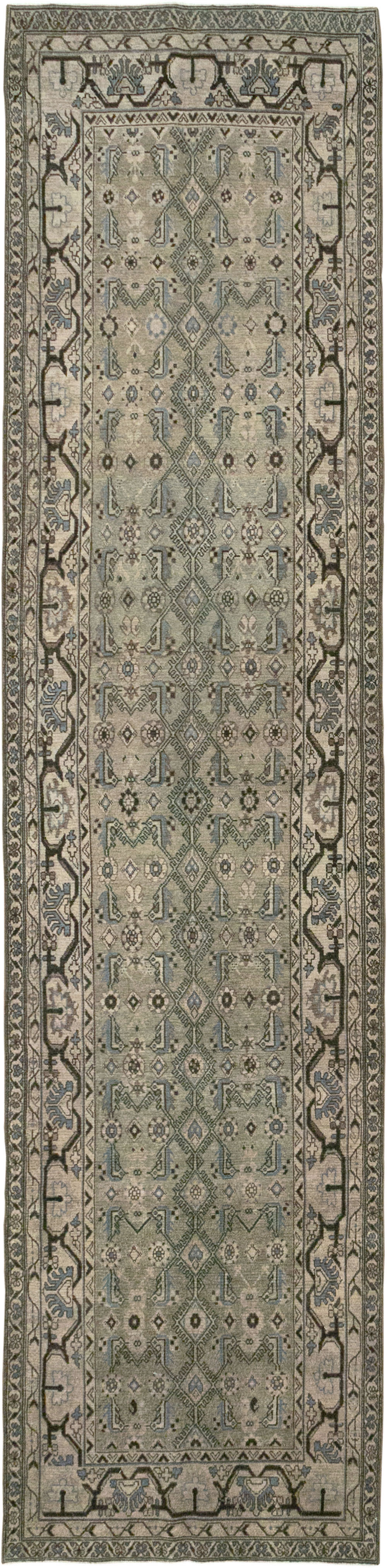 Vintage Persian Malayer Runner, No.32027 - Gss
