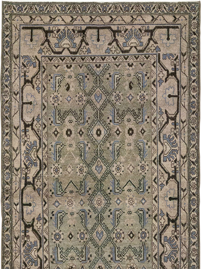 Vintage Persian Malayer Runner, No.32027 - Gss