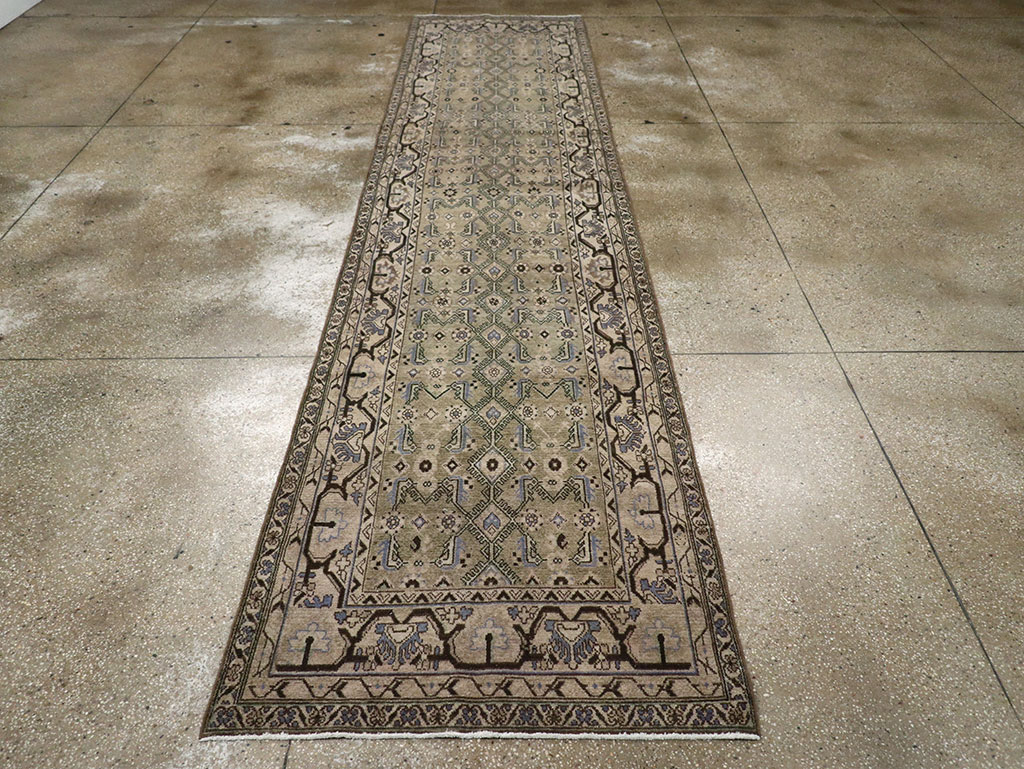 Vintage Persian Malayer Runner, No.32027 - Gss