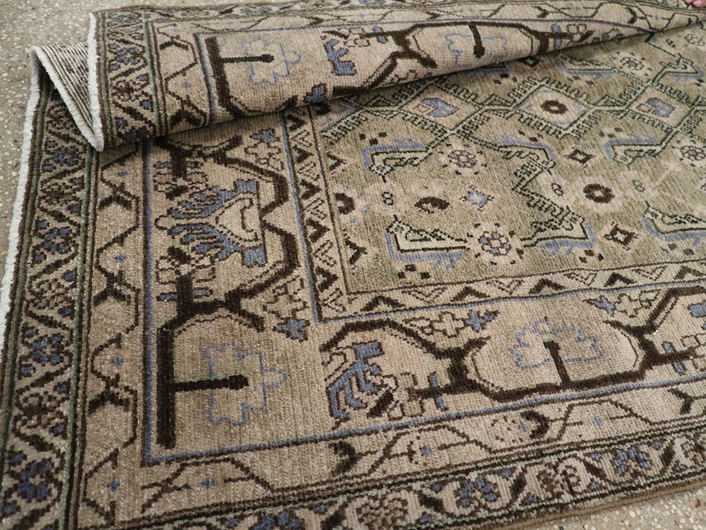 Vintage Persian Malayer Runner, No.32027 - Gss