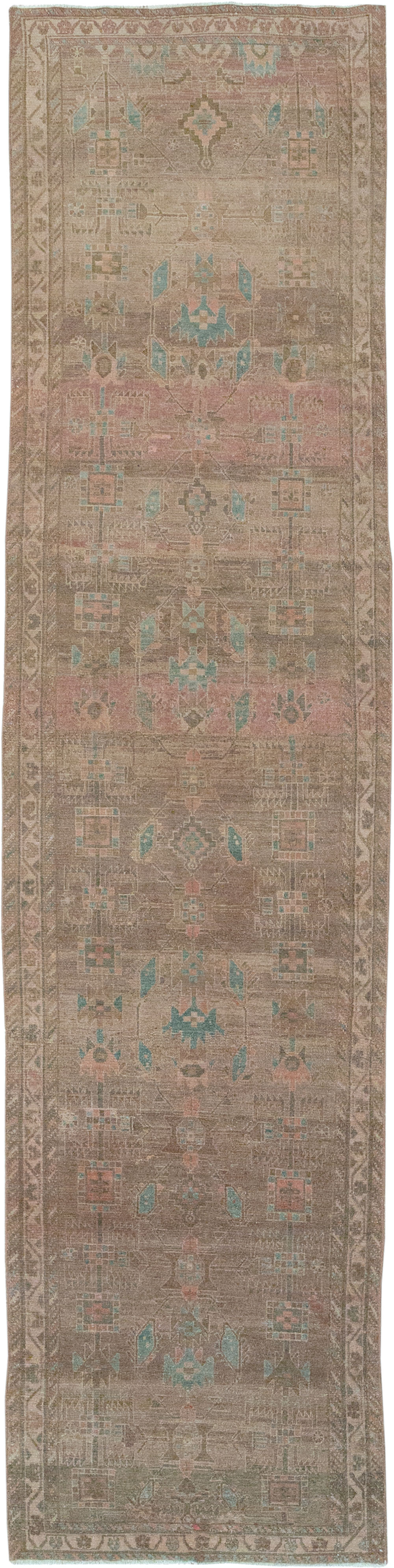 Vintage Persian Malayer Runner, No.32033 - Gss