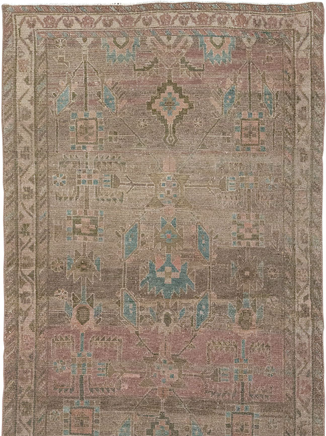 Vintage Persian Malayer Runner, No.32033 - Gss