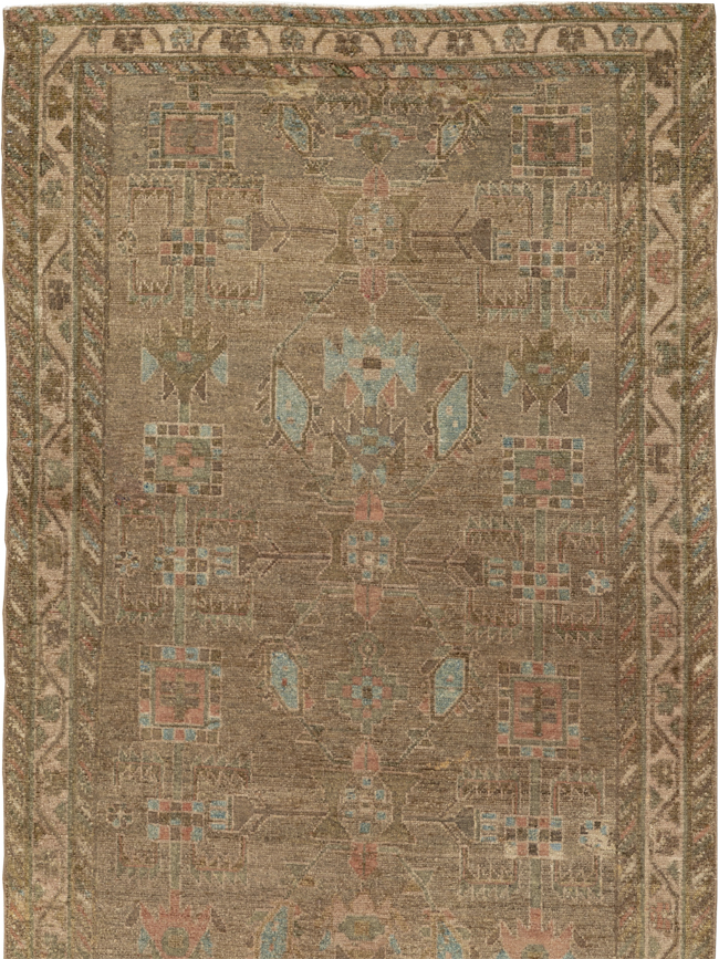 Vintage Persian Malayer Runner, No.32033 - Gss