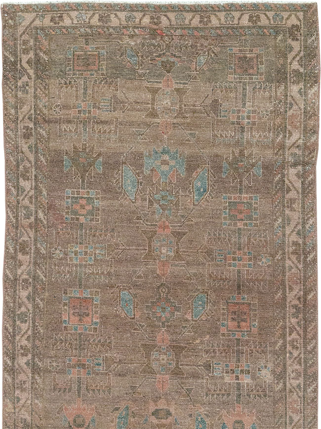 Vintage Persian Malayer Runner, No.32033 - Gss
