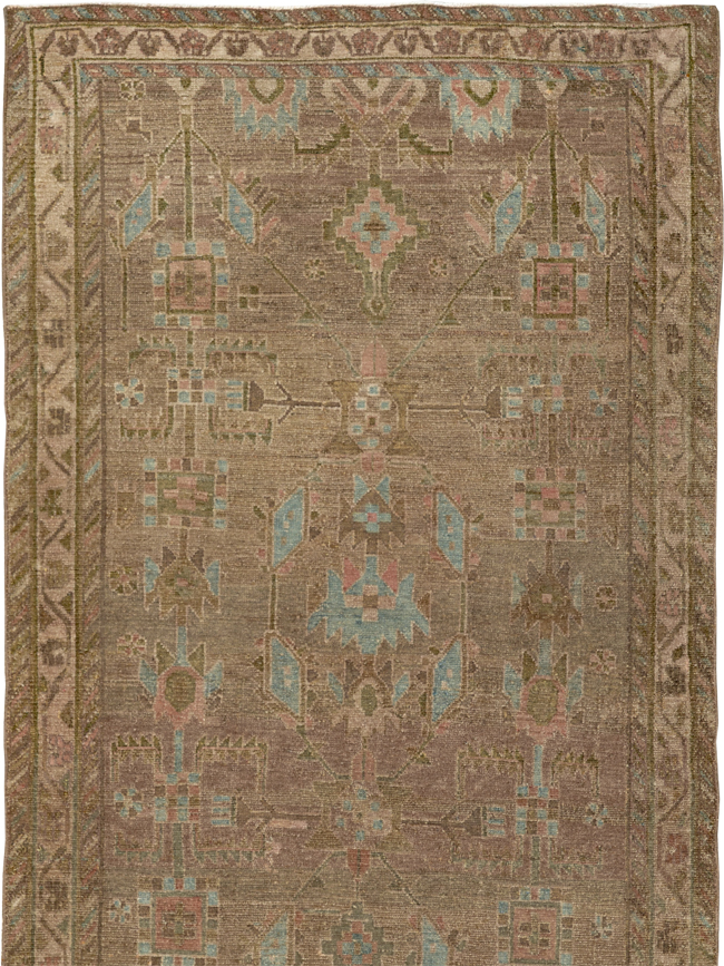 Vintage Persian Malayer Runner, No.32033 - Gss