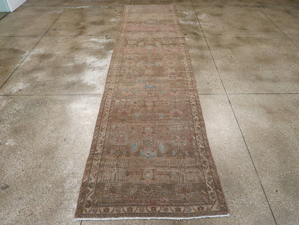 Vintage Persian Malayer Runner, No.32033 - Gss