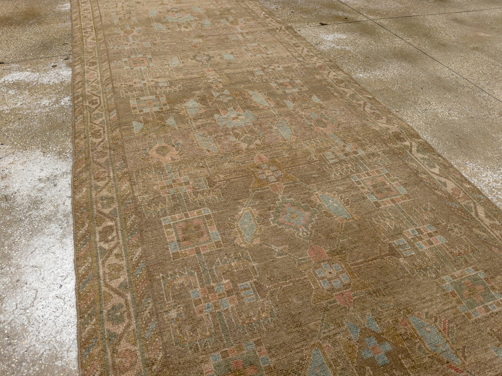 Vintage Persian Malayer Runner, No.32033 - Gss