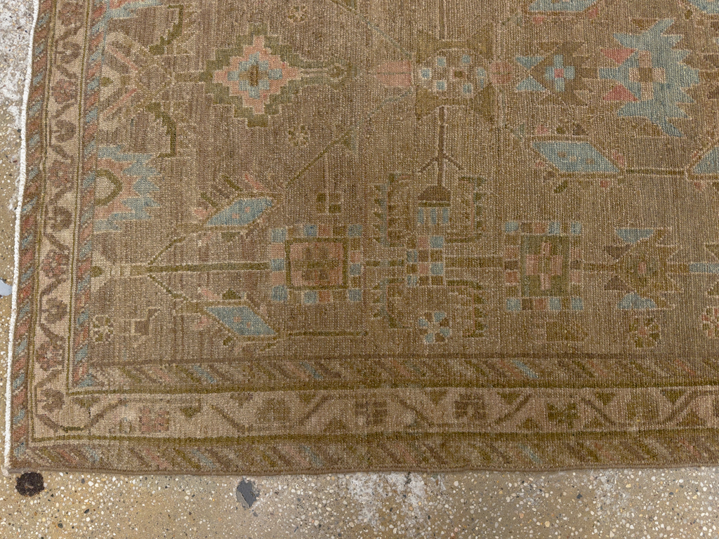 Vintage Persian Malayer Runner, No.32033 - Gss