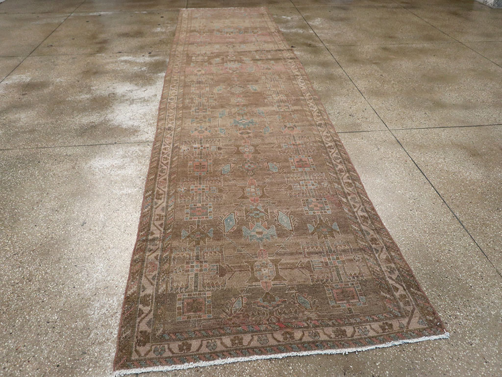 Vintage Persian Malayer Runner, No.32033 - Gss