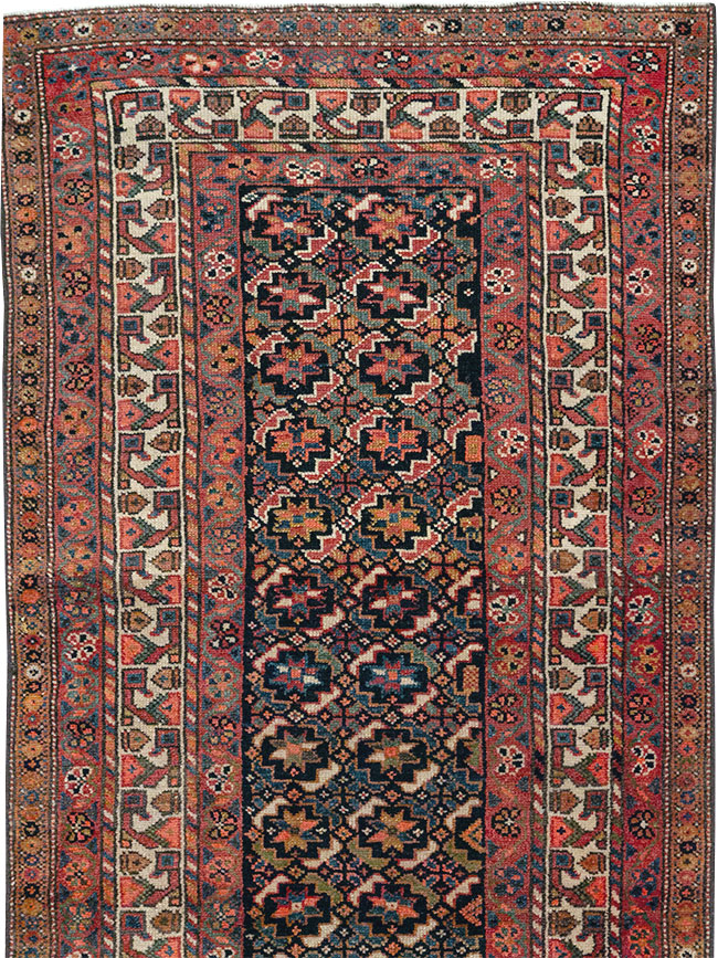 Antique Persian Kurd Runner, No.32034 - Gss