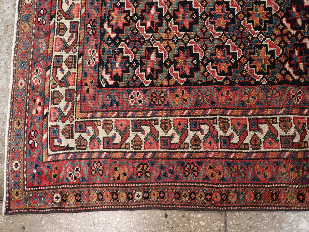 Antique Persian Kurd Runner, No.32034 - Gss