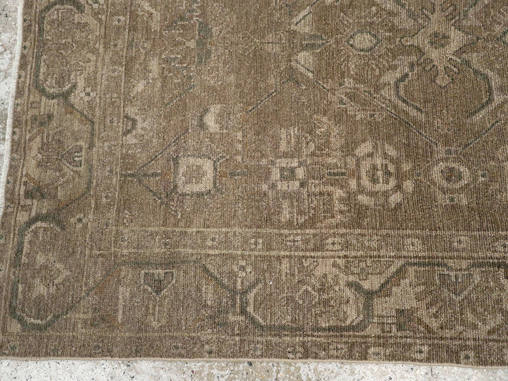 Vintage Persian Malayer Accent Rug, No.32038 - Gss