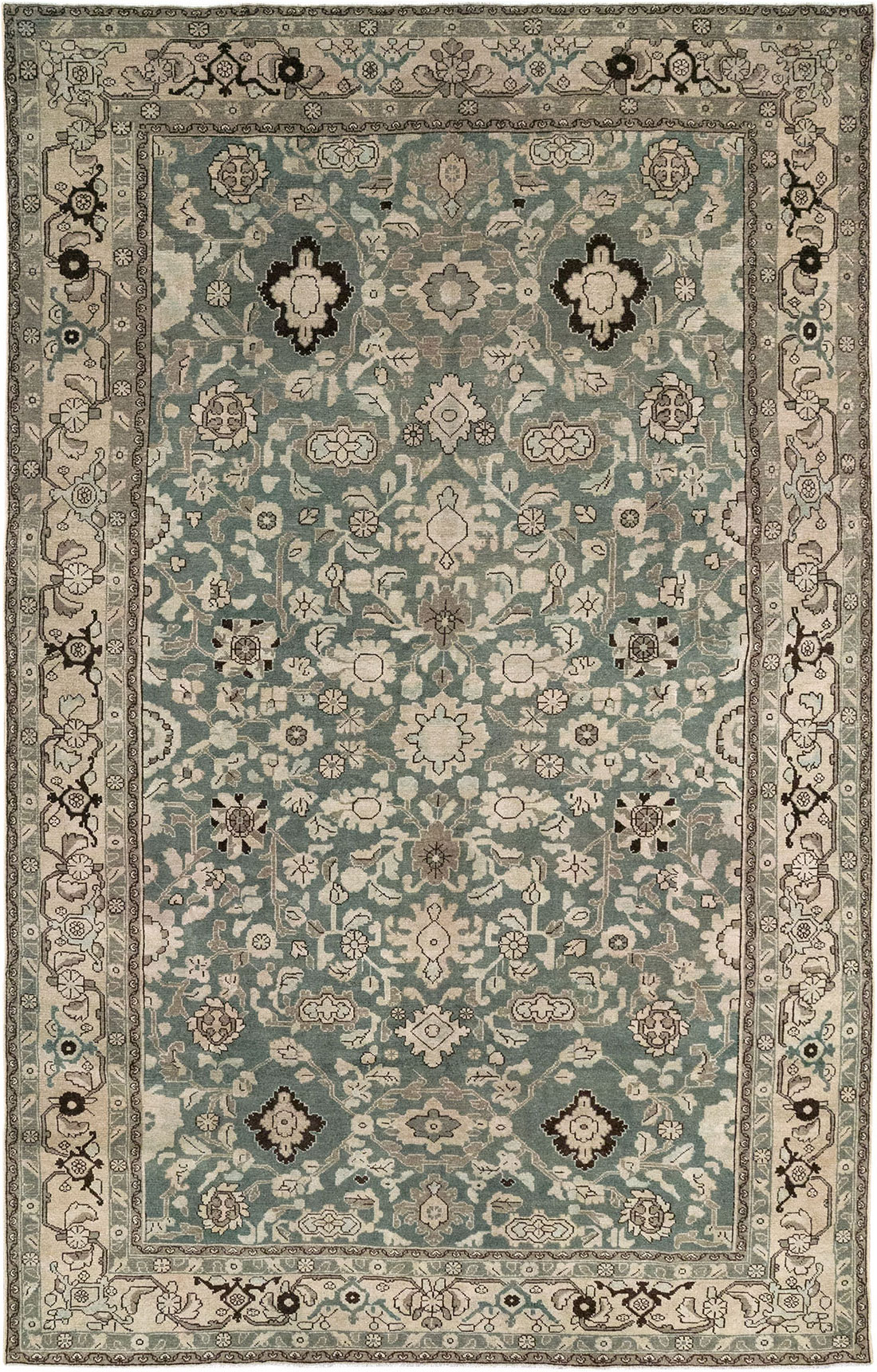 Vintage Persian Malayer Room Size Carpet, No.32040 - Gss