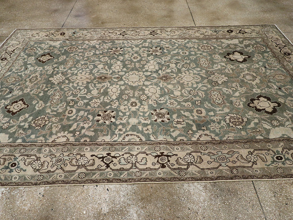 Vintage Persian Malayer Room Size Carpet, No.32040 - Gss