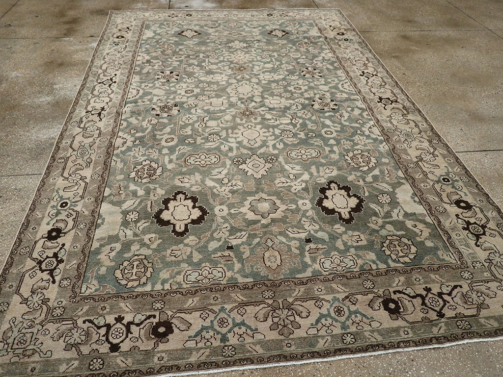 Vintage Persian Malayer Room Size Carpet, No.32040 - Gss