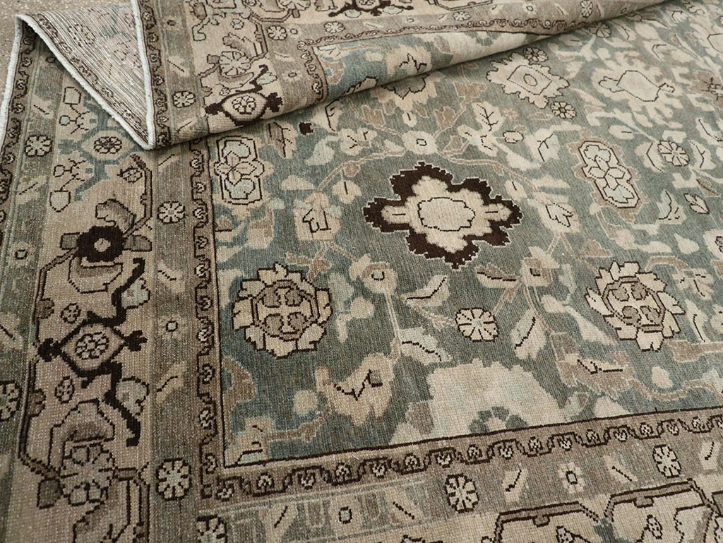 Vintage Persian Malayer Room Size Carpet, No.32040 - Gss