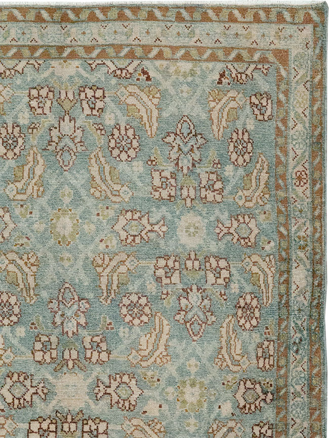 Antique Persian Malayer Throw Rug, No.32043 - Gss