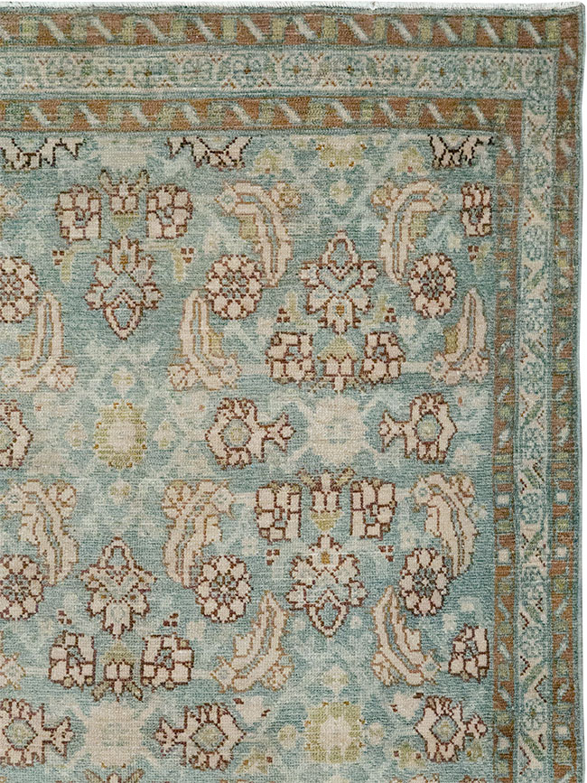 Antique Persian Malayer Throw Rug, No.32043 - Gss