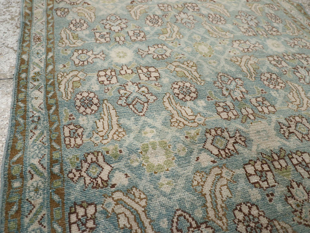 Antique Persian Malayer Throw Rug, No.32043 - Gss