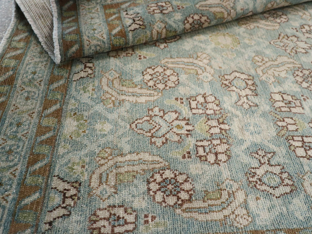 Antique Persian Malayer Throw Rug, No.32043 - Gss