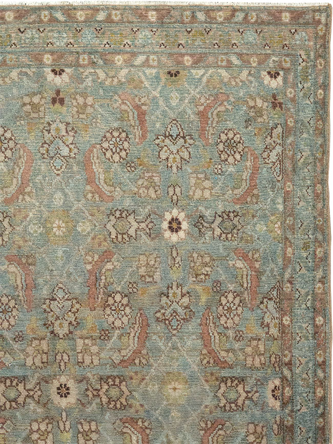 Vintage Persian Malayer Accent Rug, No.32044 - Gss
