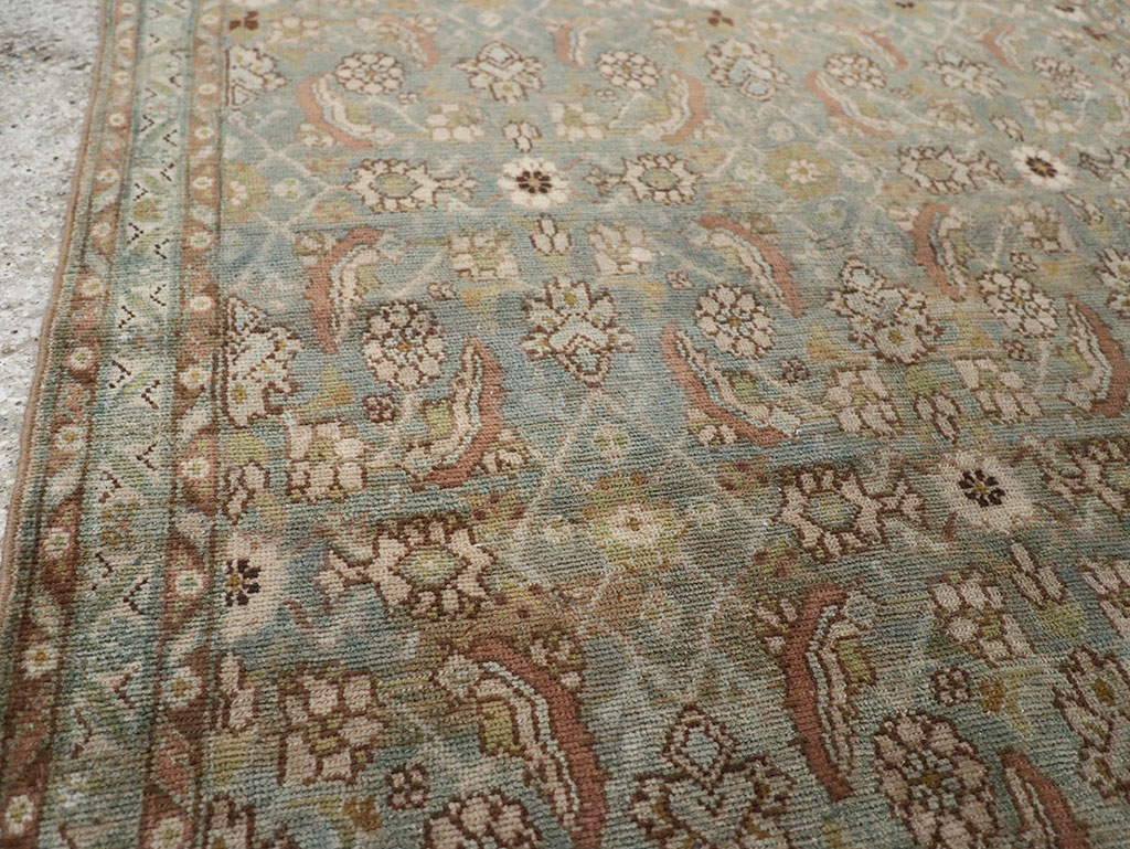 Vintage Persian Malayer Accent Rug, No.32044 - Gss