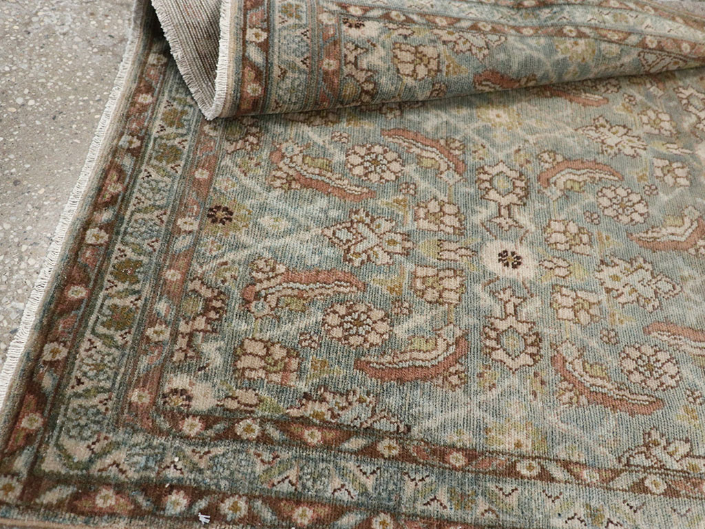 Vintage Persian Malayer Accent Rug, No.32044 - Gss
