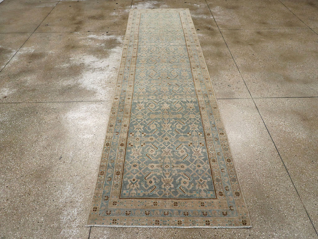 Antique Persian Malayer Runner, No.32046 - Gss