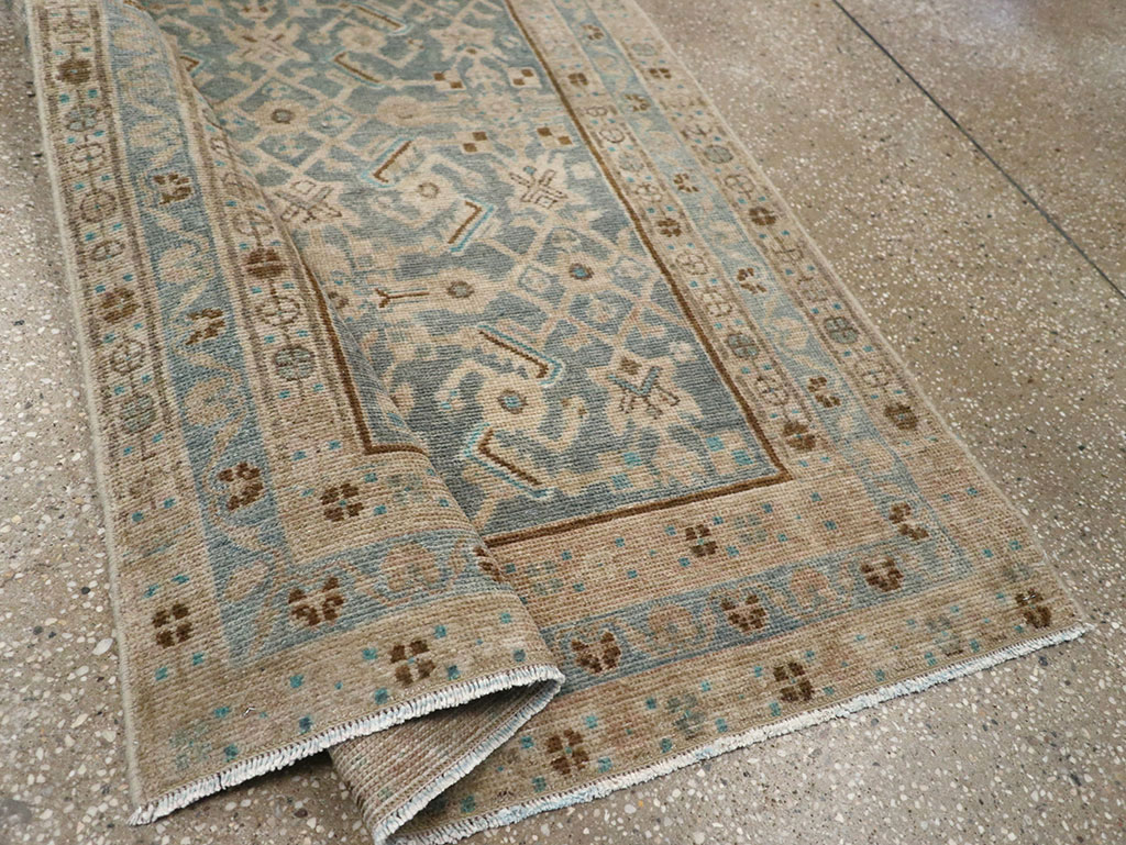 Antique Persian Malayer Runner, No.32046 - Gss