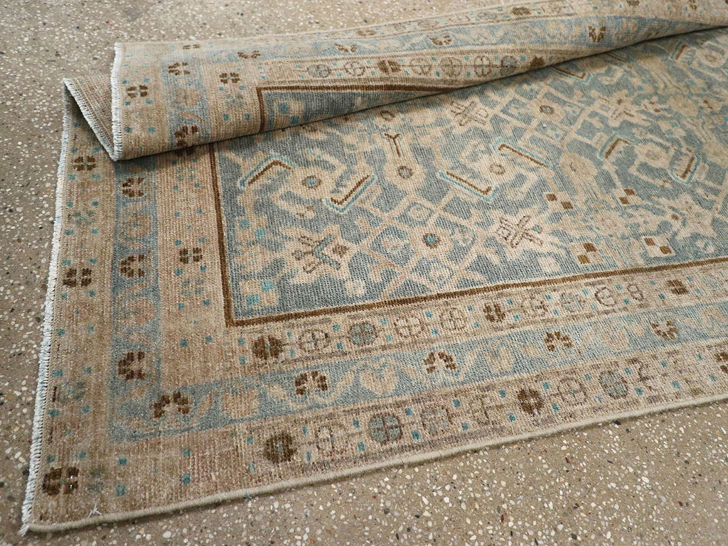 Antique Persian Malayer Runner, No.32046 - Gss