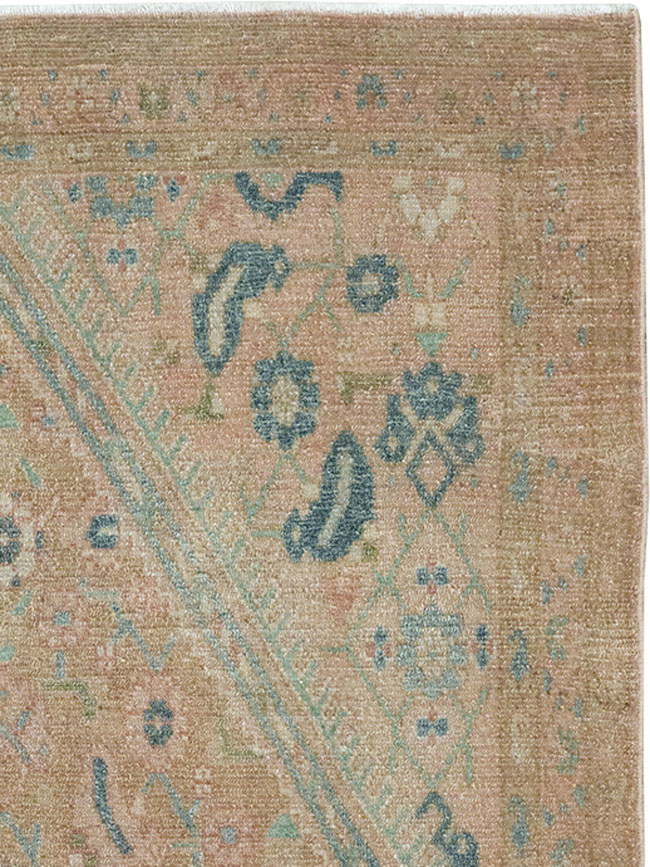 Vintage Persian Malayer Throw Rug, No.32047 - Gss