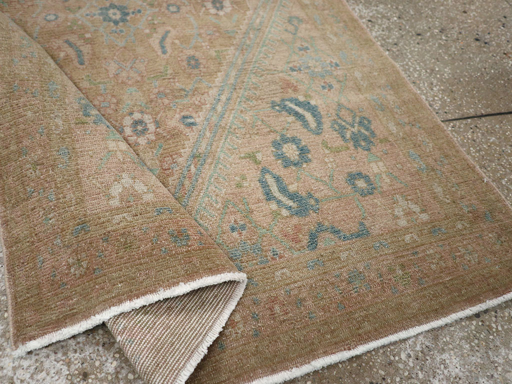 Vintage Persian Malayer Throw Rug, No.32047 - Gss