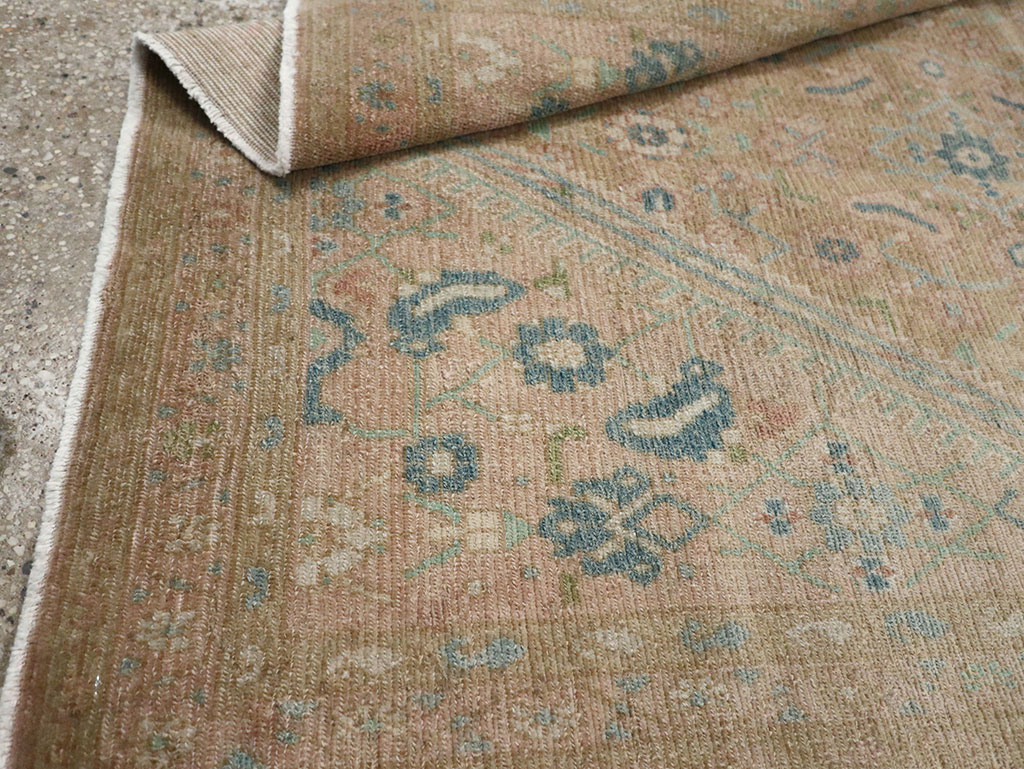 Vintage Persian Malayer Throw Rug, No.32047 - Gss