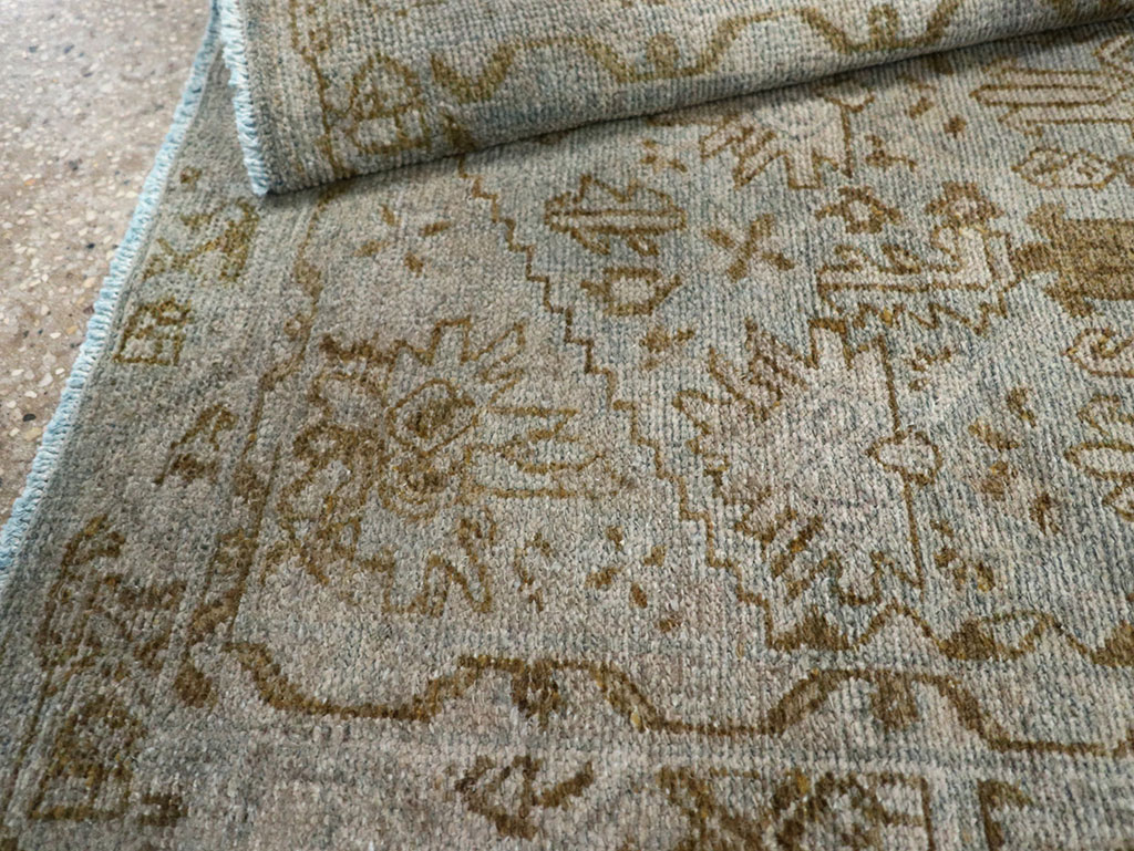 Vintage Persian Malayer Throw Rug, No.32048 - Gss