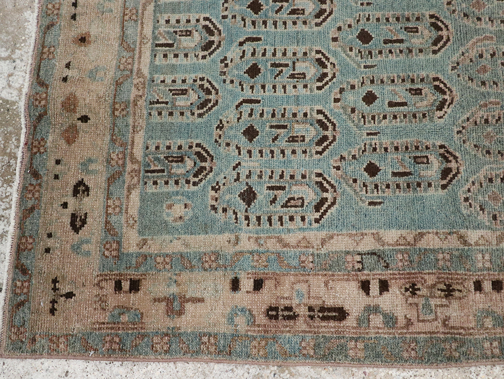 Vintage Persian Malayer Throw Rug, No.32051 - Gss