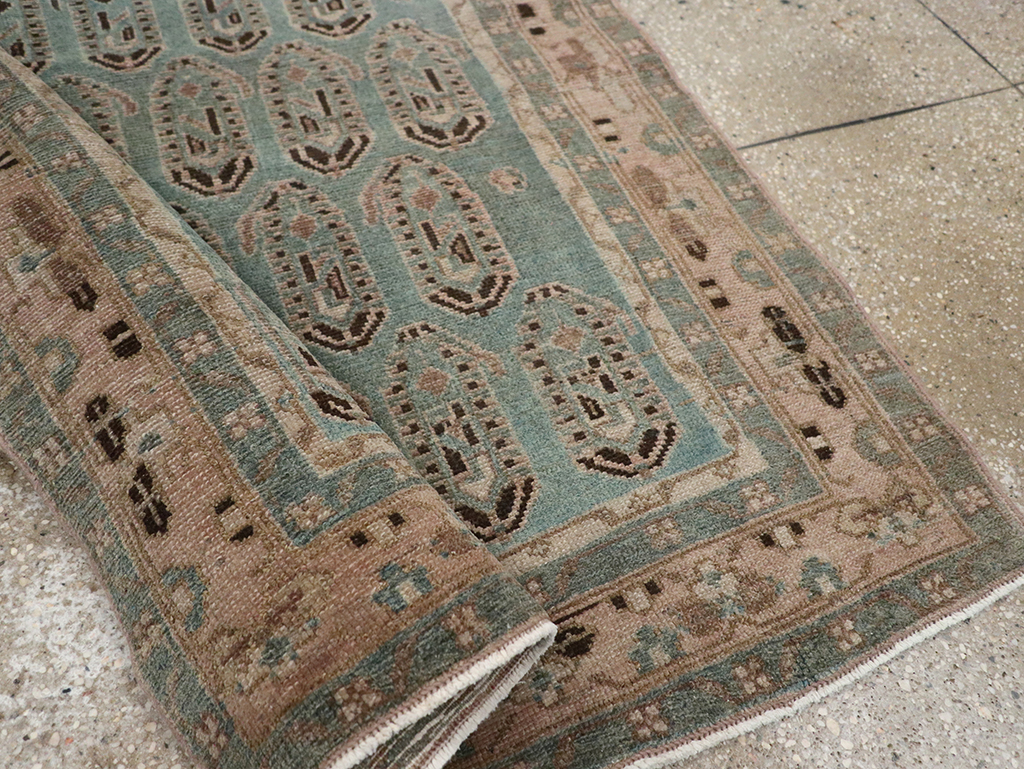 Vintage Persian Malayer Throw Rug, No.32051 - Gss