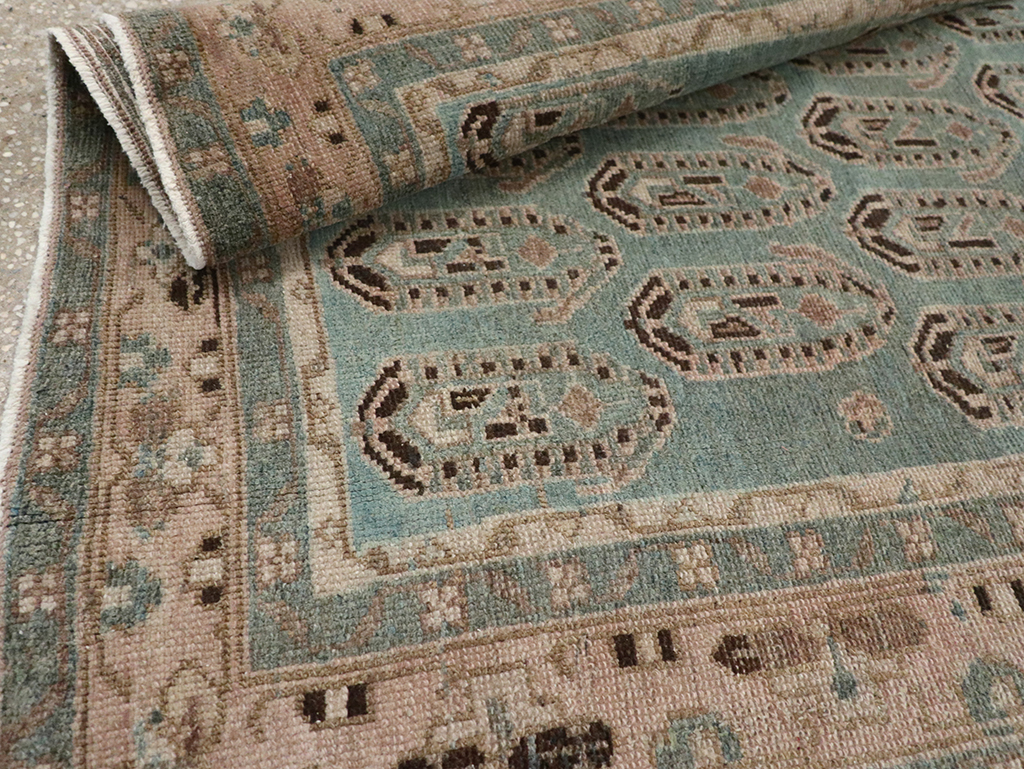 Vintage Persian Malayer Throw Rug, No.32051 - Gss