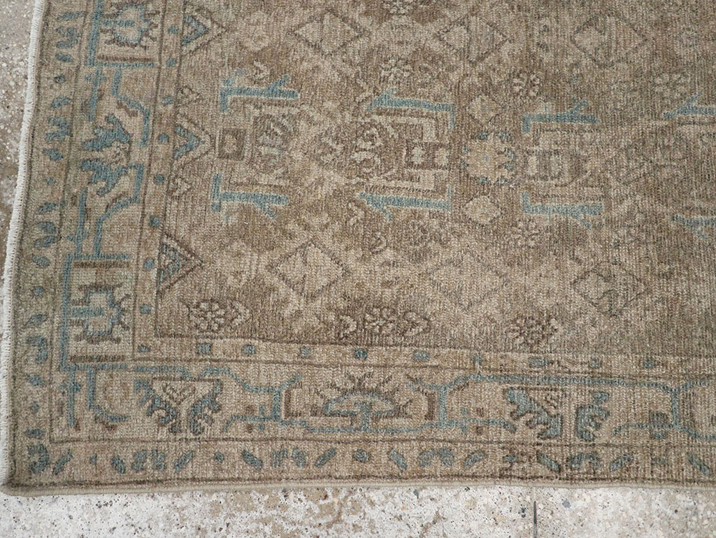Vintage Persian Malayer Throw Rug, No.32052 - Gss